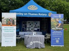 Henley Rotary Club will have a major presence at the Thames Traditional Boat Festival, held this year on July 18-20 at Fawley Meadows just outside of Henley.

